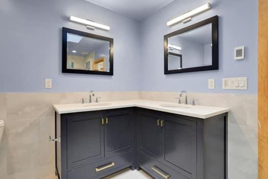 356 Bruyn Tpke, Wallkill, NY 12589 - bathroom featuring double vanity
