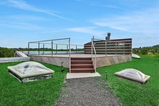 356 Bruyn Tpke, Wallkill, NY 12589 - view of community featuring a yard and a wooden deck