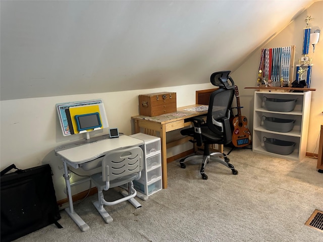 8 Spratt Ave, Poughkeepsie, NY 12603 - carpeted office featuring lofted ceiling