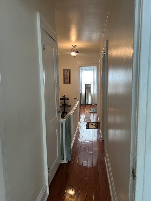 10318 115th St, Richmond Hill S, NY 11419 - corridor with dark wood-type flooring