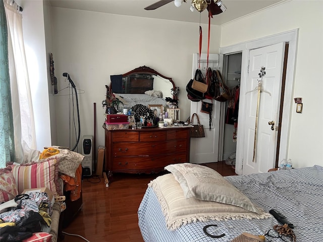 10318 115th St, Richmond Hill S, NY 11419 - bedroom with wood finished floors