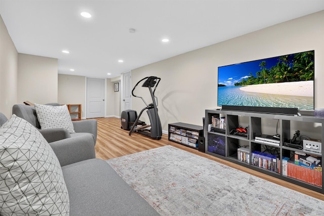 11 Robin Hood Rd, Montebello, NY 10901 - living room featuring wood finished floors and recessed lighting