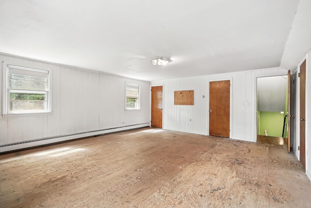 239 Lake St, West Harrison, NY 10604 - unfurnished bedroom featuring a baseboard radiator
