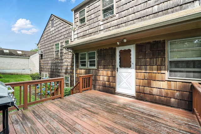 239 Lake St, West Harrison, NY 10604 - view of wooden terrace