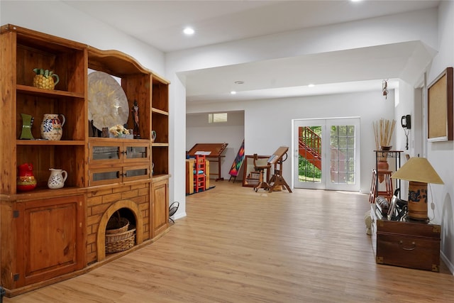 27 Sommerset Dr, Poughkeepsie, NY 12603 - sitting room featuring light wood-style flooring and recessed lighting