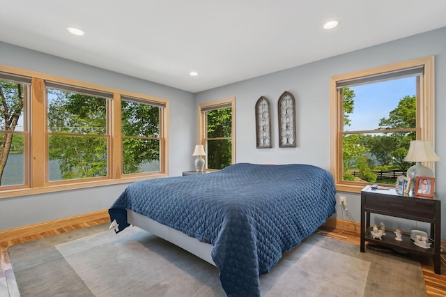 129 W Lakeshore Dr, Carmel, NY 10512 - bedroom featuring wood finished floors, recessed lighting, and baseboards