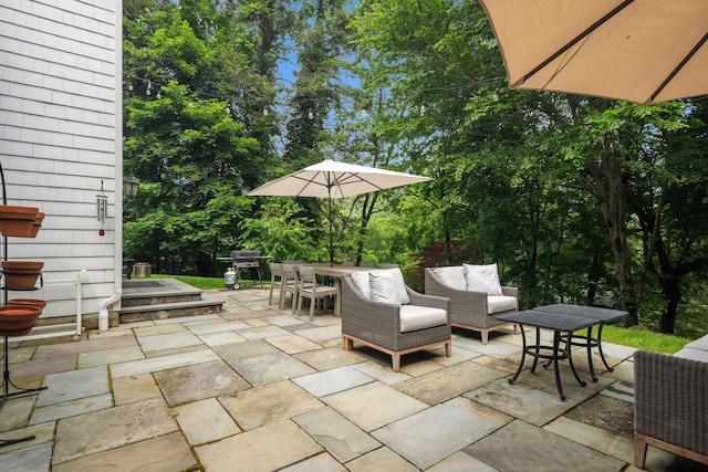 33 High Way, Chappaqua, NY 10514 - view of patio / terrace featuring outdoor dining area
