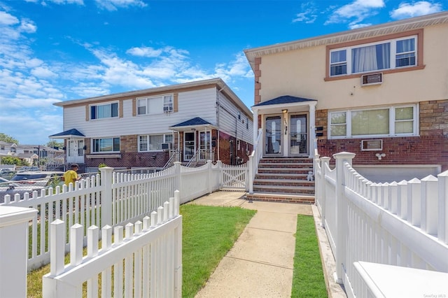 22820 Edgewood Ave, Laurelton, NY 11413 - view of front of home featuring stucco siding and brick siding