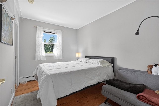 15 Richard Rd, Mahopac, NY 10541 - bedroom featuring baseboard heating and wood finished floors