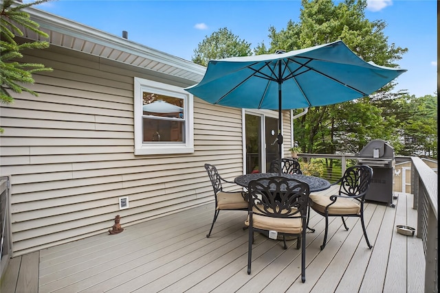 15 Richard Rd, Mahopac, NY 10541 - deck featuring outdoor dining area and area for grilling