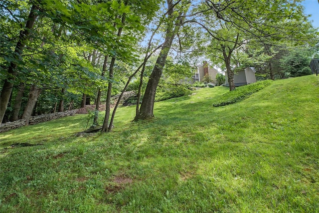 15 Richard Rd, Mahopac, NY 10541 - view of grassy yard with an outdoor structure