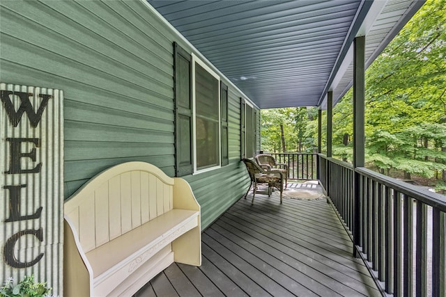 316 Myers Corners Rd, Wappingers Falls, NY 12590 - view of wooden porch