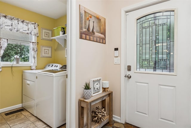 316 Myers Corners Rd, Wappingers Falls, NY 12590 - laundry area with independent washer and dryer and baseboards