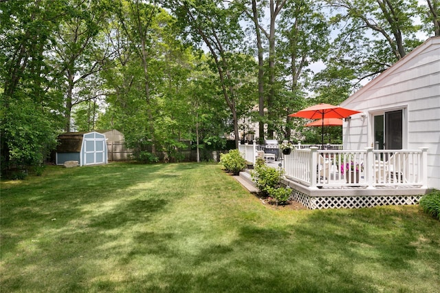14FELWAYDRIVE Felway Dr Unit 14, Coram, NY 11727 - view of yard featuring a deck