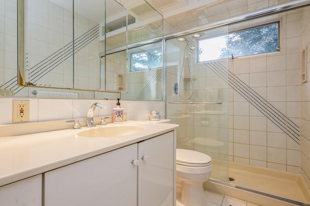 74 Miles Ave, Albertson, NY 11507 - full bath featuring vanity and a stall shower