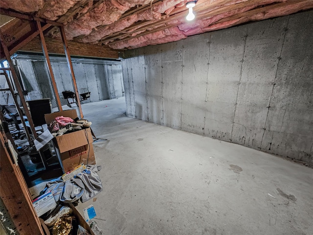 2717 Colonial Dr, New Windsor, NY 12553 - view of unfinished basement