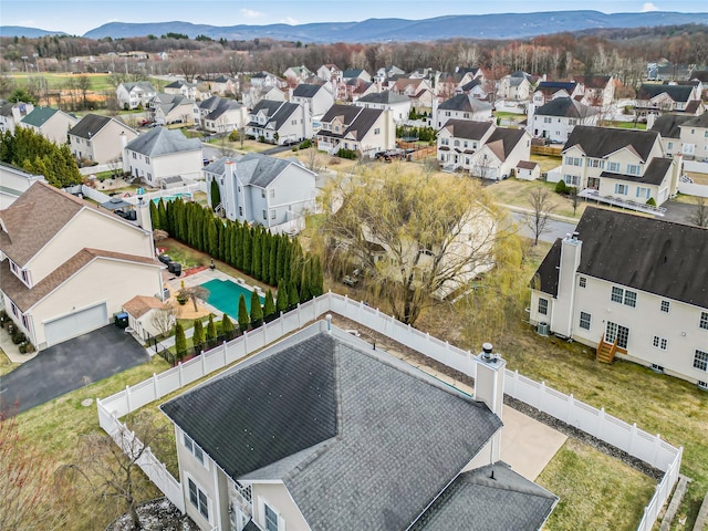 2717 Colonial Dr, New Windsor, NY 12553 - aerial view of residential area with mountains