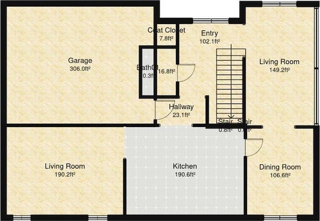2717 Colonial Dr, New Windsor, NY 12553 - room layout