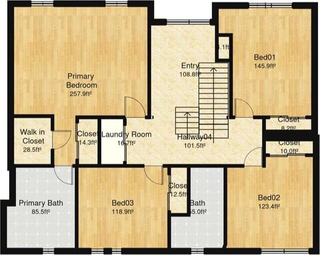 2717 Colonial Dr, New Windsor, NY 12553 - home floor plan