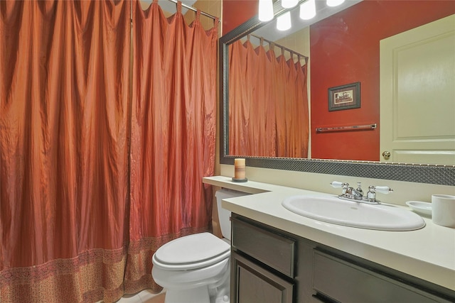 17 Deer Tree Ln, Briarcliff Manor, NY 10510 - full bath featuring vanity, toilet, and a shower with shower curtain