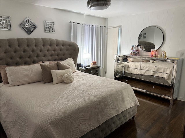 77 Upper Rd, Bloomingburg, NY 10940 - bedroom with dark wood-style floors