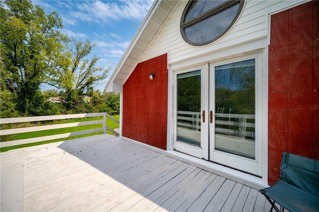 88 Prices Switch Rd, Warwick, NY 10990 - wooden deck featuring french doors