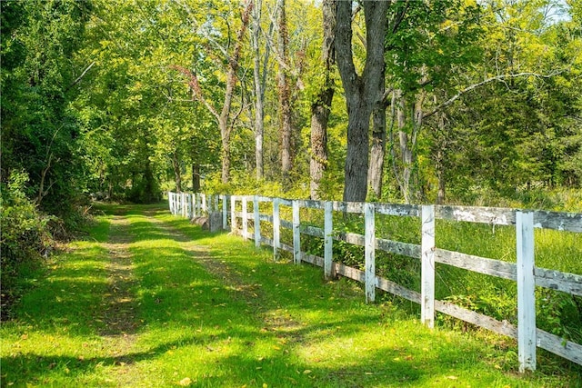 88 Prices Switch Rd, Warwick, NY 10990 - view of yard with a wooded view