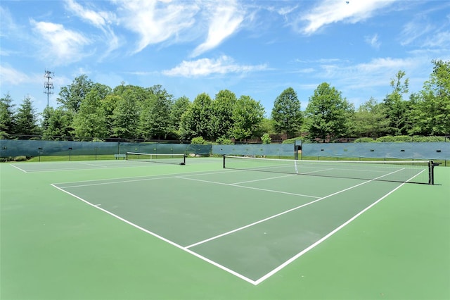 21 Hathaway Ln, Manhasset, NY 11030 - view of tennis court featuring community basketball court