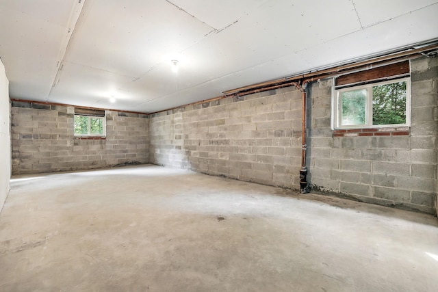 3 David Rd, Somers, NY 10589 - basement featuring concrete block wall and healthy amount of natural light
