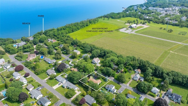 43 Sound Rd, Greenport, NY 11944 - bird's eye view of a large body of water