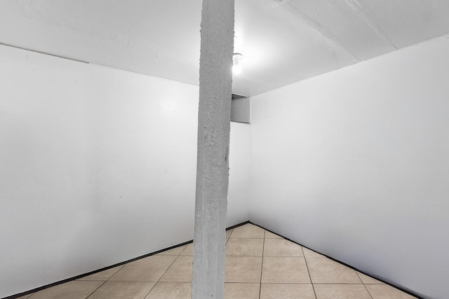 11401 115th St, South Ozone Park, NY 11420 - finished below grade area with tile patterned flooring