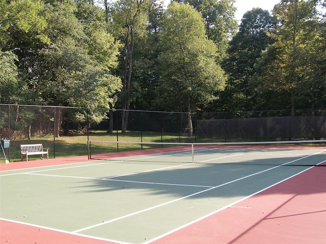 144 Burr Farms Rd, Mount Kisco, NY 10549 - view of tennis court featuring community basketball court