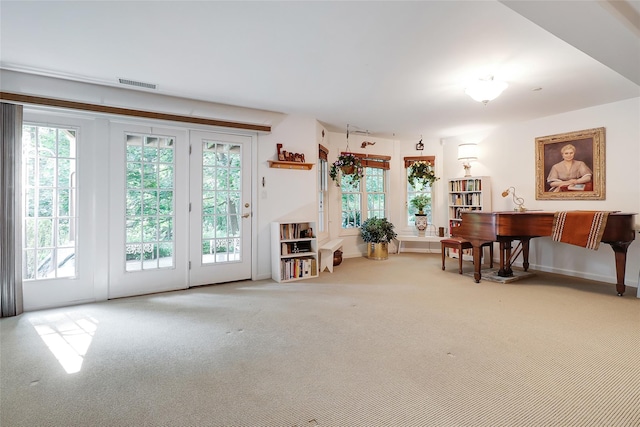 144 Burr Farms Rd, Mount Kisco, NY 10549 - sitting room featuring carpet floors and baseboards