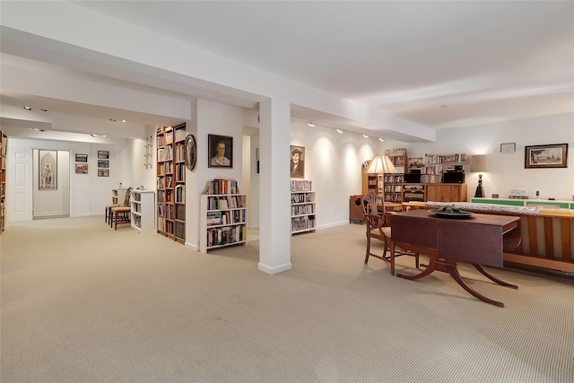 144 Burr Farms Rd, Mount Kisco, NY 10549 - dining space featuring carpet flooring and baseboards