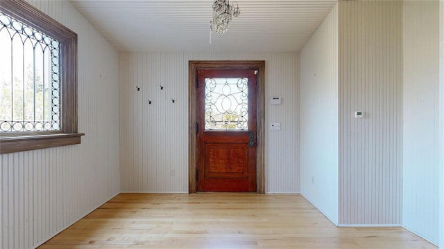 150 Senix Ave, Center Moriches, NY 11934 - entrance foyer with light wood-style flooring