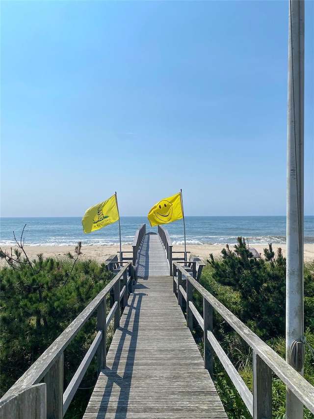 15 Dune Walk, Davis Park, NY 11772 - view of property's community featuring view of water and beach