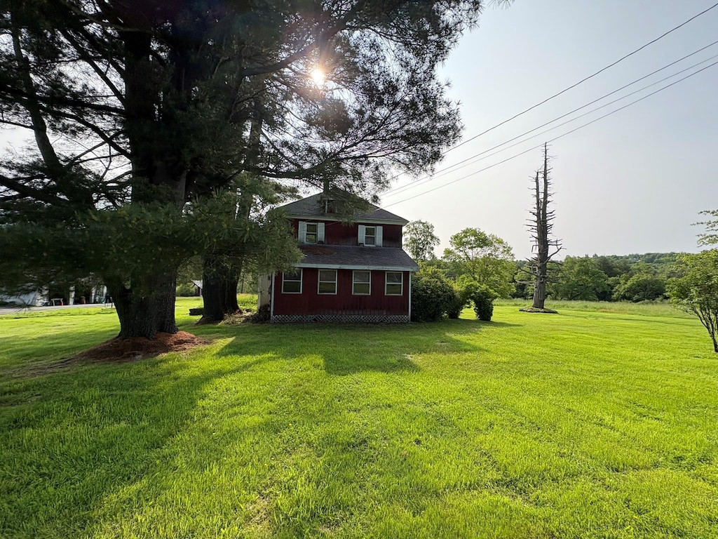 4369 State Route 52, Jeffersonville, NY 12748 - view of front facade with a front lawn