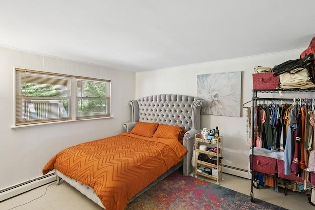 473 S 15th St, Lindenhurst, NY 11757 - bedroom with a baseboard radiator
