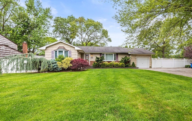 11 Gilford Ct, Melville, NY 11747 - view of front of house featuring an attached garage and asphalt driveway