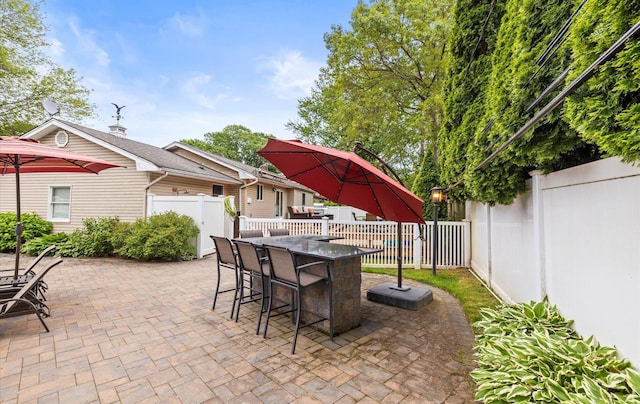 11 Gilford Ct, Melville, NY 11747 - fenced backyard with a patio area