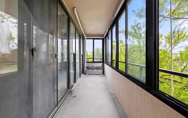 1101 162nd St Unit 6C, Beechhurst, NY 11357 - view of unfurnished sunroom