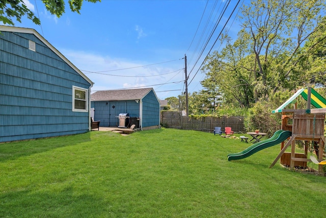 487 Sunnybrook Dr, Oceanside, NY 11572 - view of yard featuring a playground