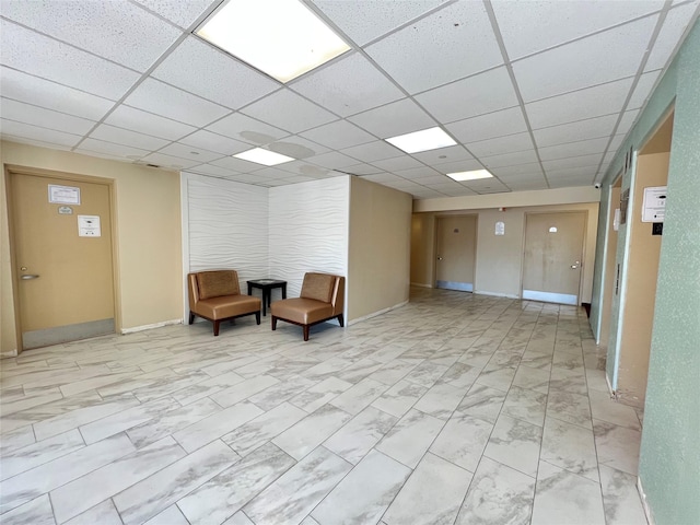 221 Bch 80th St Unit 2J, Rockaway Beach, NY 11693 - building lobby with a drop ceiling