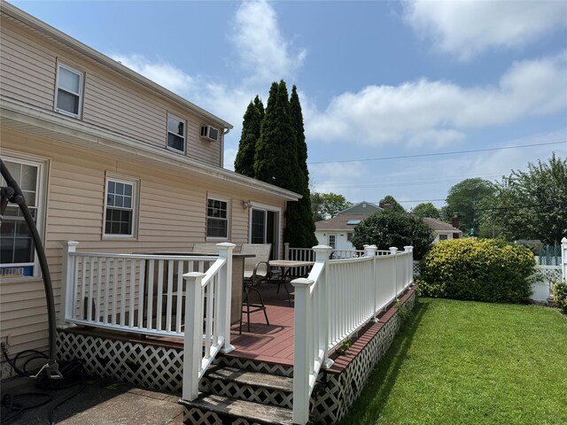 7 Ronald Ave, Hicksville, NY 11801 - deck with a lawn