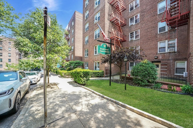103-26 68th Ave Unit 2E, Forest Hills, NY 11375 - view of apartment building / complex with cooling unit