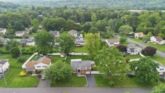 45 Maple Dr, Stony Point, NY 10980 - aerial view of residential area featuring a forest