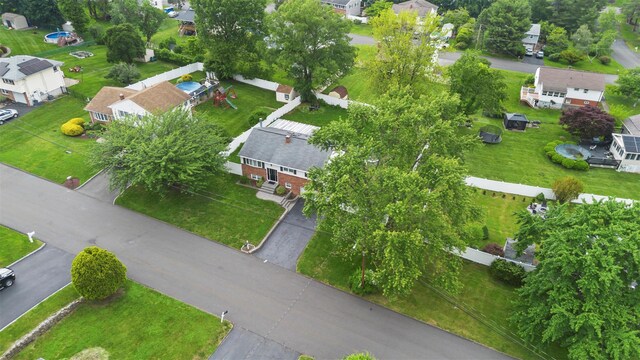 45 Maple Dr, Stony Point, NY 10980 - aerial perspective of suburban area