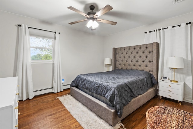 45 Maple Dr, Stony Point, NY 10980 - bedroom featuring wood finished floors and a ceiling fan
