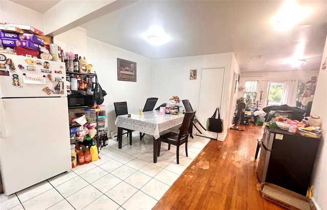 40-70 Case St, Elmhurst, NY 11373 - dining space featuring light wood finished floors