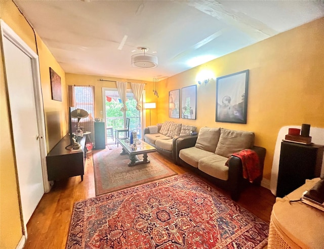 40-70 Case St, Elmhurst, NY 11373 - living room with wood finished floors